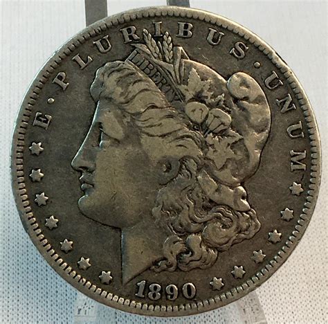 Specifications. . 1890 silver dollar